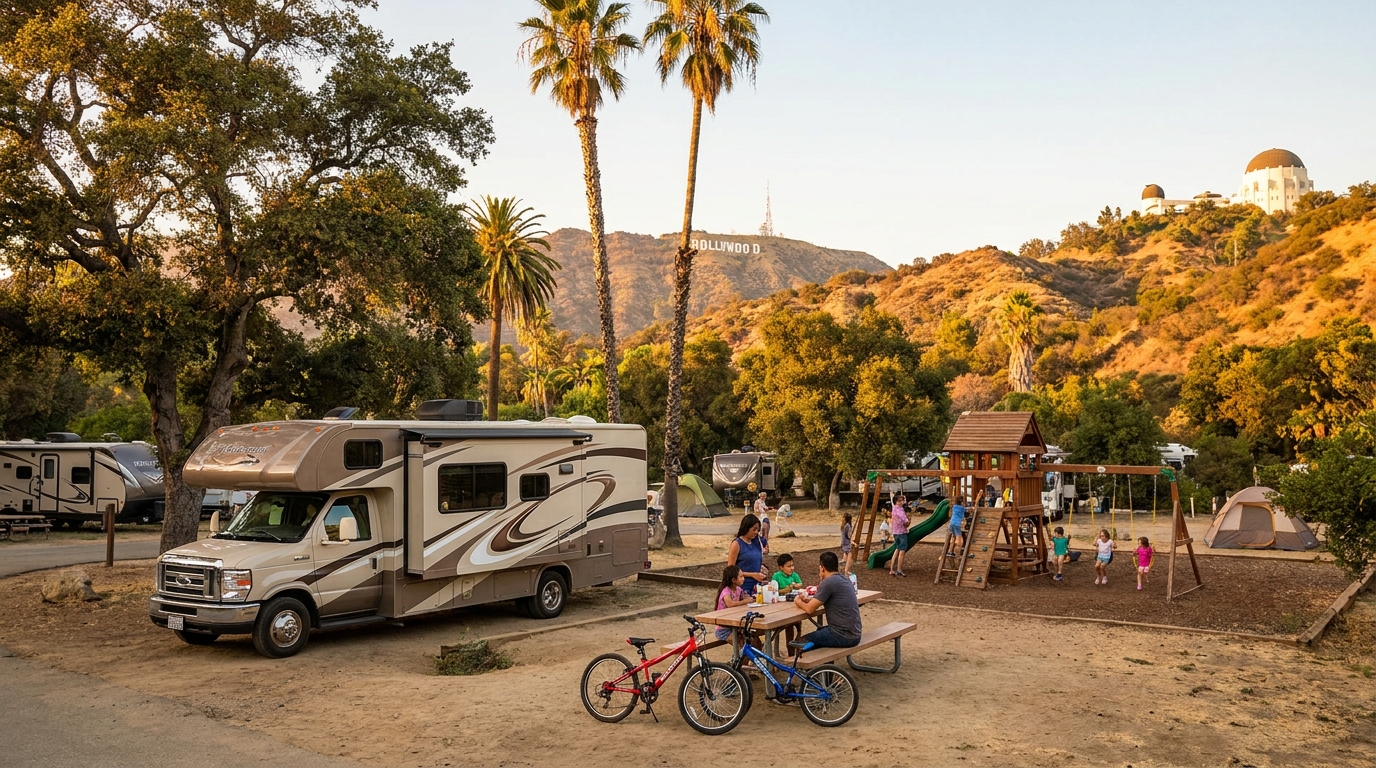 Family RV Camping in Los Angeles - Kid-Friendly Sites 2026